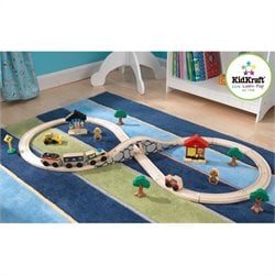 KidKraft Figure 8 Train Set with 38 Pieces