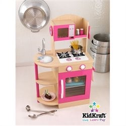 KidKraft Wooden Kitchen in Pink