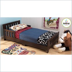 KidKraft Charleston Toddler Cot - Espresso
