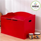 KidKraft Austin Toy Box in Red 
