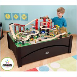 KidKraft Metro Train Table and Train Set