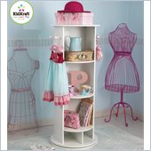 KidKraft Small Swival Vanity in White