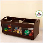 KidKraft See Thru Bins in Espresso