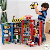 KidKraft Everyday Heroes Wooden Play Set