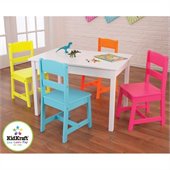 Kidkraft Highlighter Table & 4 Chairs Set