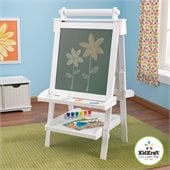 Kidkraft Deluxe Wood Easel in White