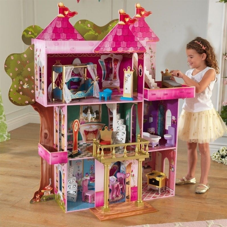 KidKraft Storybook Mansion Dollhouse in Multi-Color