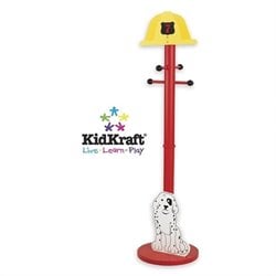KidKraft Firefighter Standing Coat Rack photo