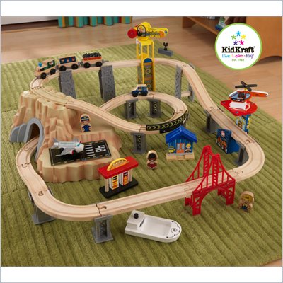 KidKraft 60 Piece Train Set