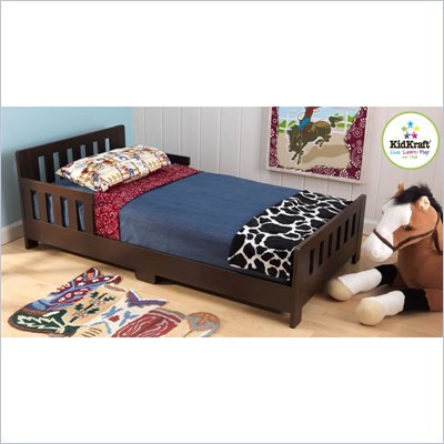 KidKraft Charleston Toddler Cot - Espresso