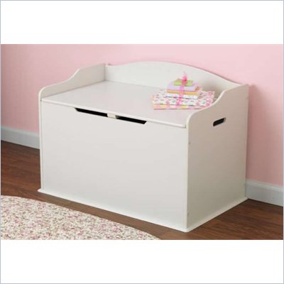 KidKraft Austin Toy Box in White