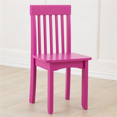KidKraft Avalon Seating Chair in Raspberry