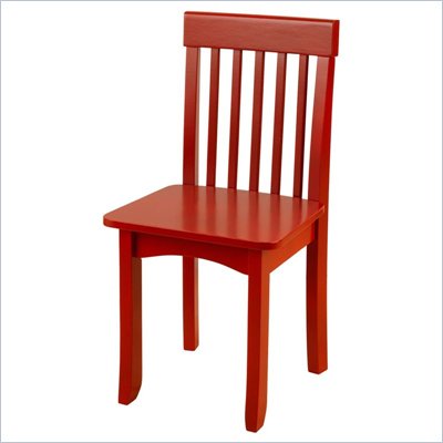 KidKraft Avalon Seating Chair in Cranberry