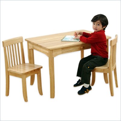 KidKraft Avalon Table and 2 Chair Set in Natural