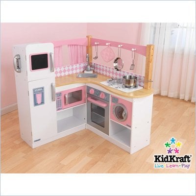 Gourmet Kitchen Supplies on Not Available   Kidkraft Grand Gourmet Corner Kitchen   53185