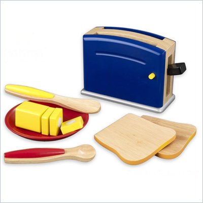 KidKraft Primary Toaster Set