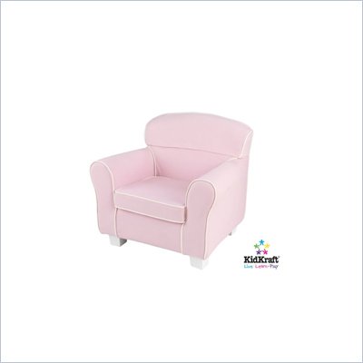 KidKraft Laguna Chair Pink with Slip Cover