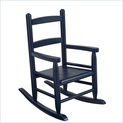 KidKraft 2-Slat Rocking Chair in Blueberry