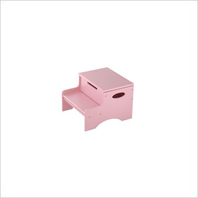 KidKraft Step 'n Store Kids Step Stool in Pink