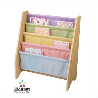 KidKraft Pastel Sling Bookshelf