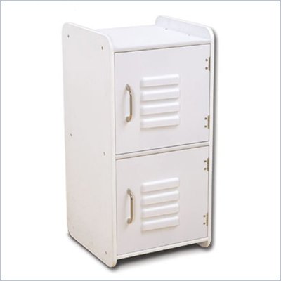 KidKraft Medium Locker in White