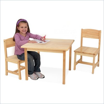 KidKraft Aspen 2-Chair Set in Natural