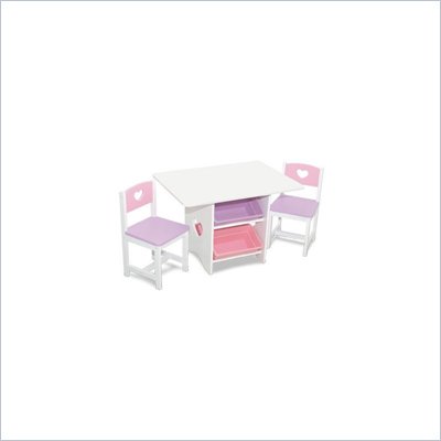 KidKraft Heart Table and 2 Chair Set
