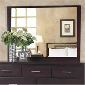 Modus Nevis Landscape Mirror in Espresso