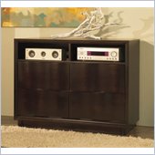 Modus Maui Wave Media Chest in Chocolate Brown Finish