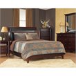 ADD TO YOUR SET: Modus City II Faux Leather Storage Bed in Coco