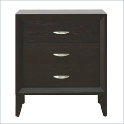 Modus Furniture International Penthouse Two Drawer Nightstand in Coco