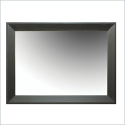 Modus Furniture International Penthouse Landscape Mirror in Coco