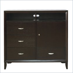 Modus Furniture International Penthouse Media Chest in Coco