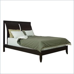 Modus Furniture International Penthouse Low Profile Sleigh Bed in Coco