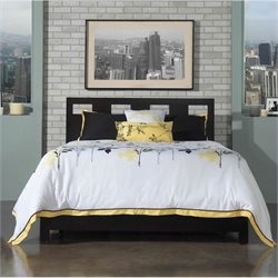 Modus Nevis Riva Platform Storage Bed in Espresso 4 Piece Bedroom Set
