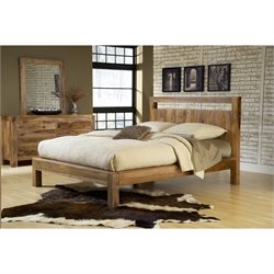 Modus Atria Panel Bed in Rosewood-Full
