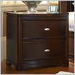 ADD TO YOUR SET: Modus Telos Charging Station Nightstand in Chocolate Brown