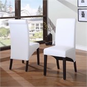 Modus Cosmo Sleigh Back Chair in Cloud (Set of 2)