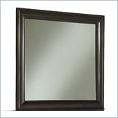 Modus Furniture Contour Beveled Glass Mirror in Ebony 