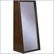 ADD TO YOUR SET: Modus Furniture Legend Wood Bookcase Back Floor Mirror in Chocolate