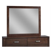 Modus Furniture Riva Mirror in Chocolate Brown
