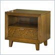 ADD TO YOUR SET: Modus Furniture Trellis One Drawer Nightstand in Pecan