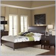 ADD TO YOUR SET: Modus Furniture Legend Wood Four Drawer Storage Bed in Chocolate Brown