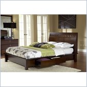Modus Furniture Veneto Four Drawer Storage Bed in Chocolate Brown