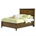 Modus Furniture Paragon Panel Bed in Truffle