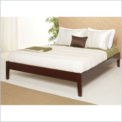 Modus Newport Simple Platform Bed 2 Piece Bedroom Set