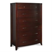 Modus Brighton 7 Drawer Chest in Cinnamon Finish