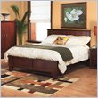 ADD TO YOUR SET: Modus Canyon Tropical Mahogany Low Profile Panel Bed in Saddle Brown
