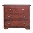 ADD TO YOUR SET: Modus Canyon 3 Drawer Chest in Distressed Saddle Brown Finish