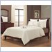 Modus Santa Barbara Low Profile Single Panel Sleigh Bed in Sable Finish